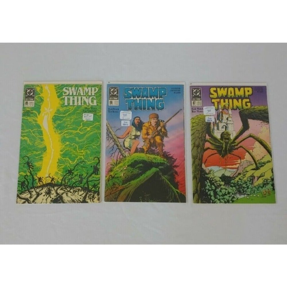 DC Comics The Saga Of The Swamp Thing VTG Copper Age Lot Issues 85-87